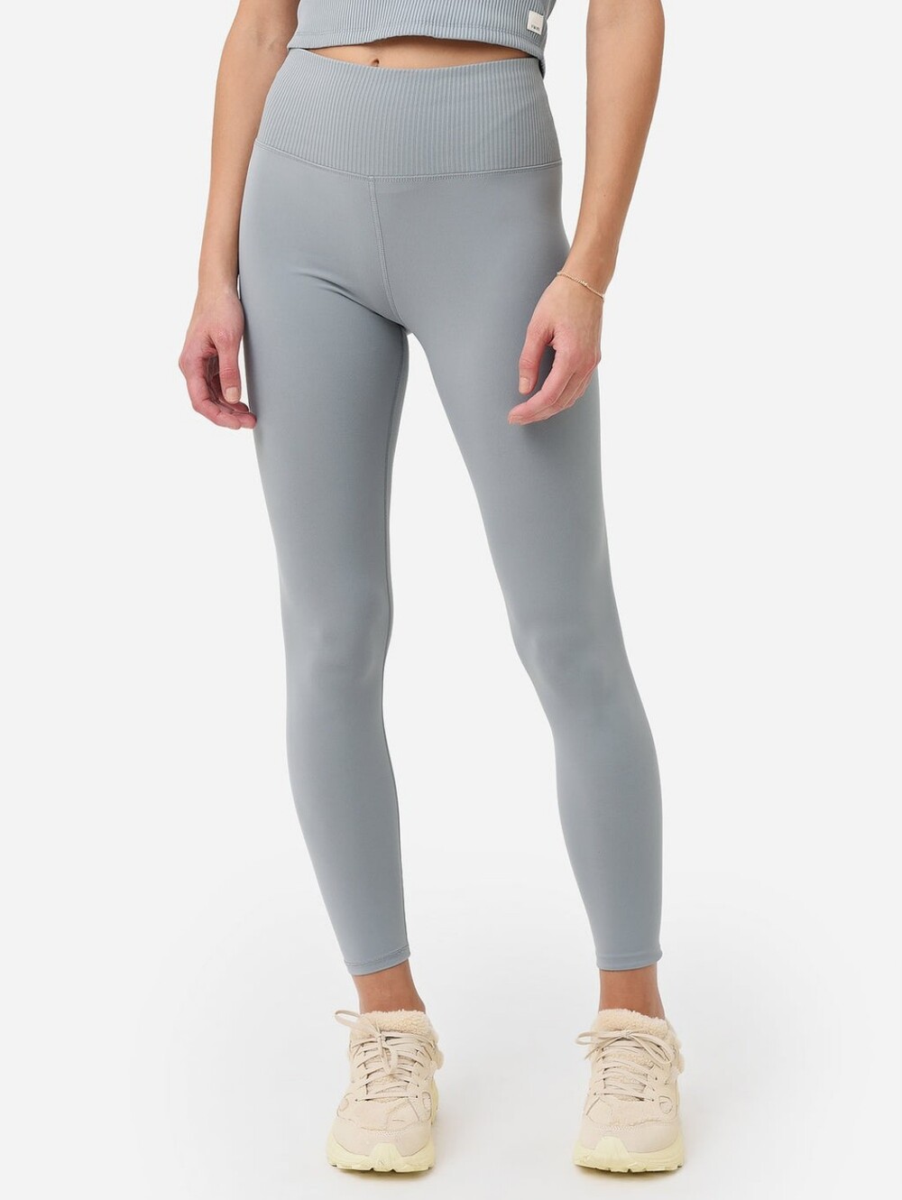Vuori Rib Studio Leggings in Light Cloud L